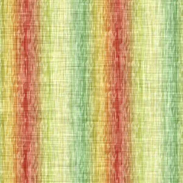 Vertical melange stripe wash out background. Hand painted farmhouse cottage linen seamless pattern. Modern shabby chic textile for spring summer home decor. Decorative pastel scandi all over print. — Stock Photo, Image