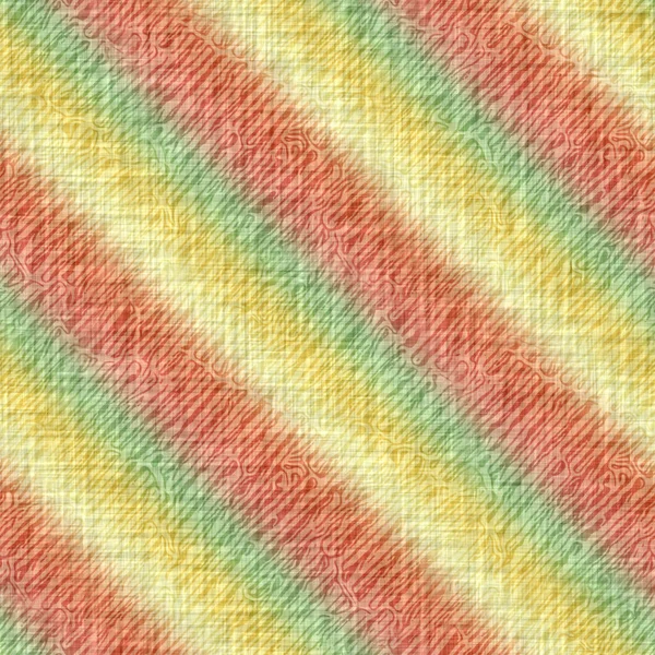 Diagonal melange stripe wash out background. Hand painted farmhouse cottage linen seamless pattern. Modern shabby chic textile for spring summer home decor. Decorative pastel scandi all over print. — Stock Photo, Image