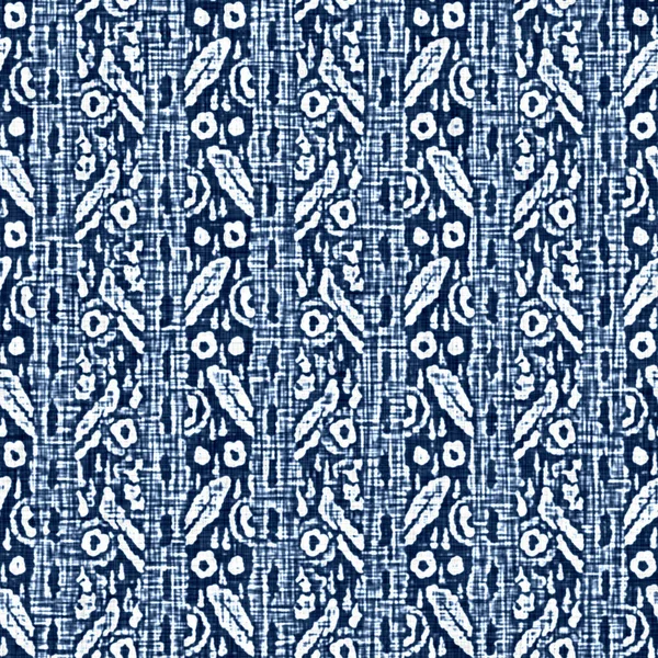 Textura de efecto jean azul lavado ácido con fondo de línea de rayas decorativas. Tela de tela de moda textil denim sin costuras por toda la impresión. — Foto de Stock
