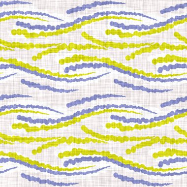Suluboya zig zag arkaplanı. Elle boyanmış tuhaf geometrik dikişsiz desen. Dekoratif kaprisli skandi ikat elmas stili her yerde renk izi.