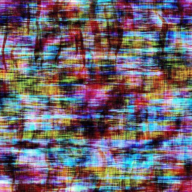 Tuhaf kamuflaj alanı boyalı doku malzemesi. Renksiz boho batik deseni. Noktalı modern kravat boyası çok renkli kumaş baskı tasarımı.