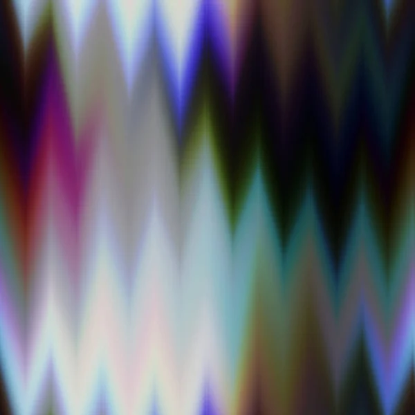 Textura sem emenda solarizada borrada do ombre chevron. Trendy soft multicolor lente digital flare estilo zig zag gradiente. Movimento moderno moda ikat impressão de moda. — Fotografia de Stock