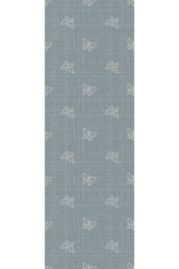 Kusursuz arka plan kelebeği cinsiyet ayrımı yok. Tuhaf, asgari, 2 tonluk durağan bir renk. Çocuk yuvası afişi ya da boho çizgi film böcek dikey moda.