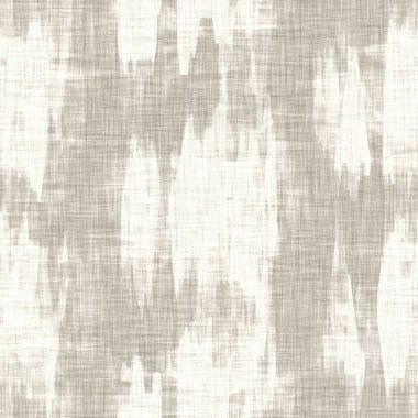 Benekli lekeli keten dokusu. Organik düzensiz çizgili, pürüzsüz desen. Ev dekorasyonu için modern sade doğa tekstili. Çiftlik evi tarama stili kırsal gri her yerde..