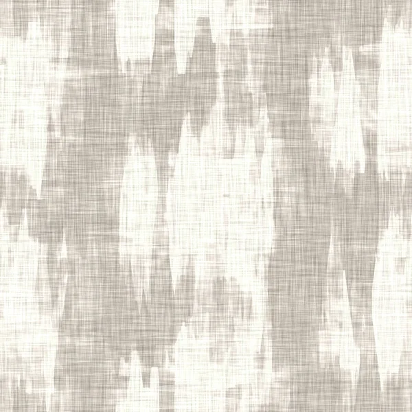 Benekli lekeli keten dokusu. Organik düzensiz çizgili, pürüzsüz desen. Ev dekorasyonu için modern sade doğa tekstili. Çiftlik evi tarama stili kırsal gri her yerde..