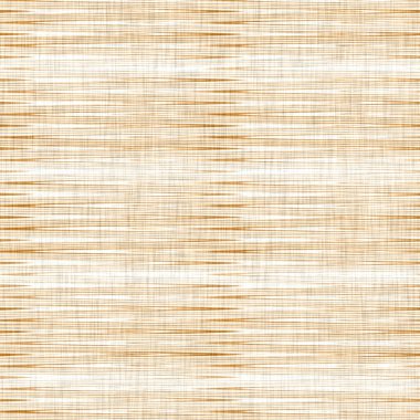 Kırık çizgili çarşaf dokusu. Organik düzensiz çizgili, pürüzsüz desen. Ev dekorasyonu için modern düz 2 tonlu bahar tekstili. Çiftlik evi tarama stili rustik turuncu her yerde..