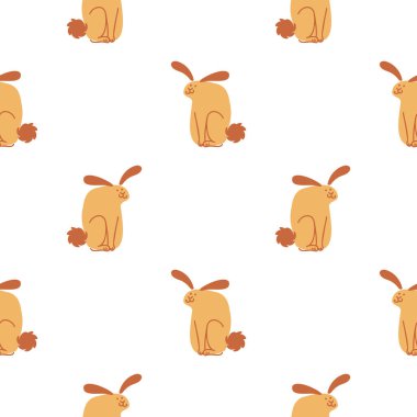 Kusursuz, sevimli çizgi film evcil tavşan şekilli. Tuhaf, en az 2 tonluk cinsiyet ayrımı olmayan bir renk. Çocuk bezi duvar kâğıdı ya da kaprisli karakter modası her yerde..