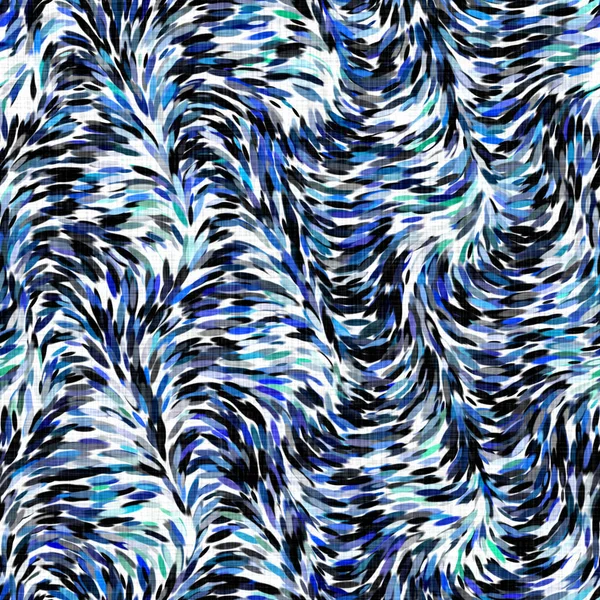 Aquarell gemalt gepunkteten Hintergrund gebürstet. Handgemalte skurrile impressionistische Karneval nahtlose Muster. Dekorative Wellenwaschfärbung auf dem gesamten Druck. — Stockfoto