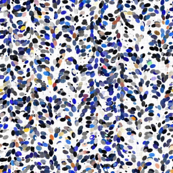 Suluboya düzensiz konfeti lekeli arka plan. Elle boyanmış tuhaf parti karnavalı kusursuz desen. Hoş desenli pamuk parçacıkları..