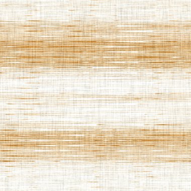 Kırık çizgili çarşaf dokusu. Organik düzensiz çizgili, pürüzsüz desen. Ev dekorasyonu için modern düz 2 tonlu bahar tekstili. Çiftlik evi tarama stili rustik turuncu her yerde..