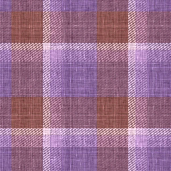 Brei wol geruite achtergrond patroon. Traditioneel warm geruite handgemaakte steek textuur effect. Naadloze mannelijke tweed effect stof. Melange wintertartan overal op print. — Stockfoto