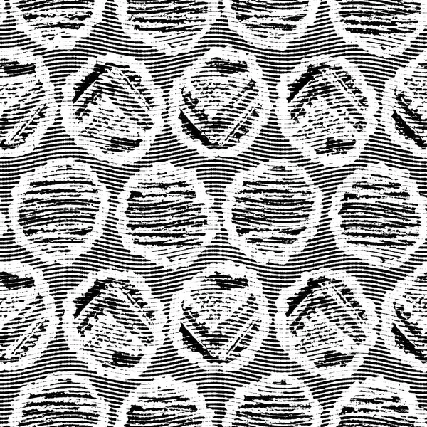 Sömlös geometrisk svart vit vävd sill ben stil konsistens. Två ton 50-tals svartvitt mönster. Modern textilväv effekt. Maskulin bruten linje upprepa jpg tryck. — Stockfoto