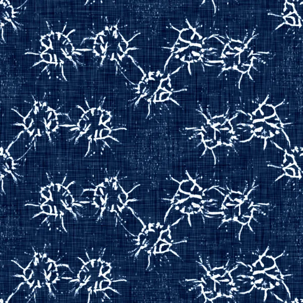 Asit, dekoratif keten arkaplanlı mavi kot efekt deseni. Kusursuz kot tekstil kumaş kumaşı her yerde..