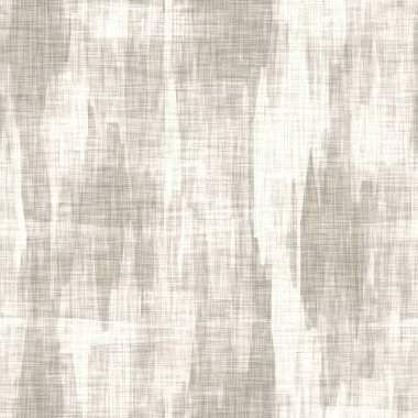Benekli lekeli keten dokusu. Organik düzensiz çizgili, pürüzsüz desen. Ev dekorasyonu için modern sade doğa tekstili. Çiftlik evi tarama stili kırsal gri her yerde..