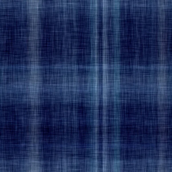 Clásico azul tejido cheque camisa masculina textura de la tela. El espacio marino teñido de fondo melange martillado. Paño de moda textil simple y sin costuras. Tejido a cuadros de alta resolución en toda la impresión. —  Fotos de Stock