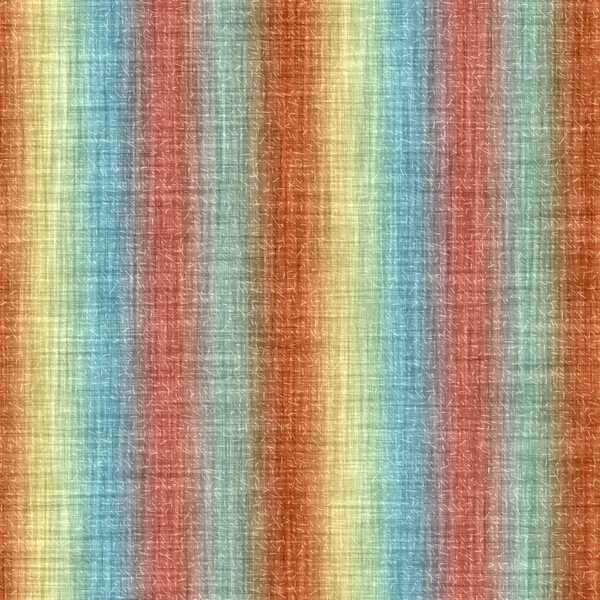 Vertical melange stripe wash out background. Hand painted farmhouse cottage linen seamless pattern. Modern shabby chic textile for spring summer home decor. Decorative pastel scandi all over print.