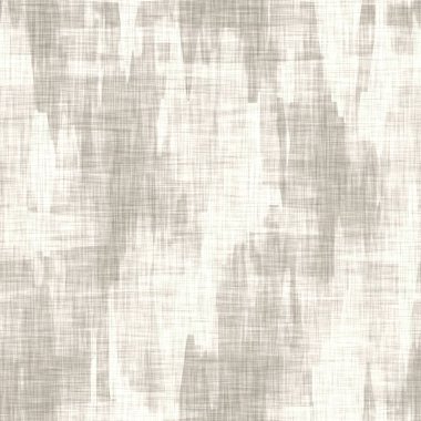 Benekli lekeli keten dokusu. Organik düzensiz çizgili, pürüzsüz desen. Ev dekorasyonu için modern sade doğa tekstili. Çiftlik evi tarama stili kırsal gri her yerde..