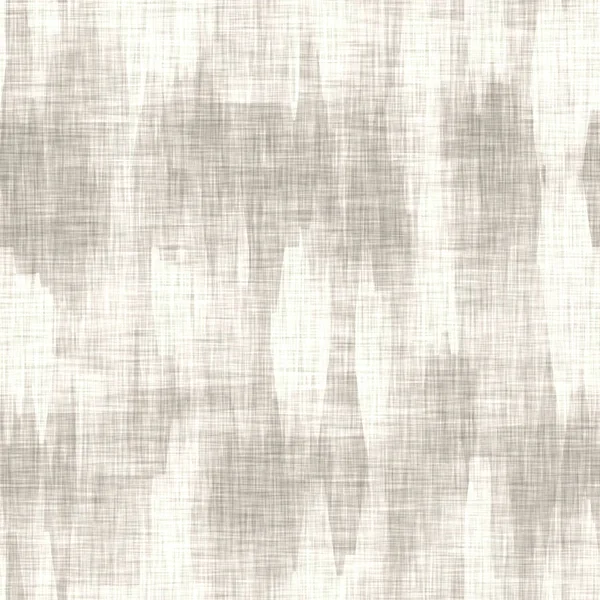 Textura de lino de fondo con mancha moteada. Patrón orgánico irregular rayado sin costuras. Moderno eco textil natural liso para la decoración del hogar. Granja estilo escándalo rústico gris por todas partes imprimir. — Foto de Stock