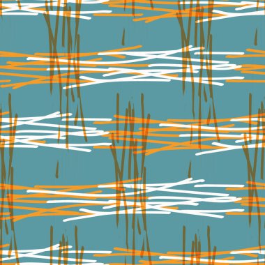 Yaz tropikal geometrik kusursuz desen. Dijital albüm kağıdı için parlak geçmişe dönük coğrafi şekil ve çocuk tasarımını tekrarla. Vektörde eğlenceli erkeksi gömlek tekstil örneği.