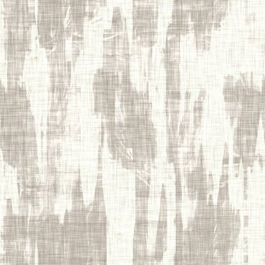 Benekli lekeli keten dokusu. Organik düzensiz çizgili, pürüzsüz desen. Ev dekorasyonu için modern sade doğa tekstili. Çiftlik evi tarama stili kırsal gri her yerde..