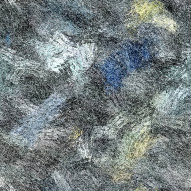 Kusursuz tekstil benekli keçeli kumaş. Kürklü yumuşak malzeme modeli arka planı. Grunge kabataslak renk sahte kumaş baskısı. 