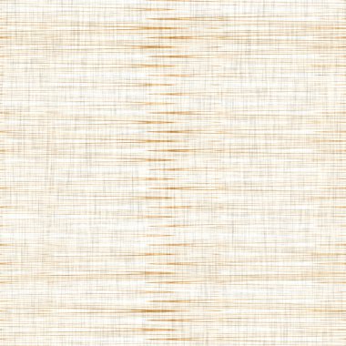 Kırık çizgili çarşaf dokusu. Organik düzensiz çizgili, pürüzsüz desen. Ev dekorasyonu için modern düz 2 tonlu bahar tekstili. Çiftlik evi tarama stili rustik turuncu her yerde..