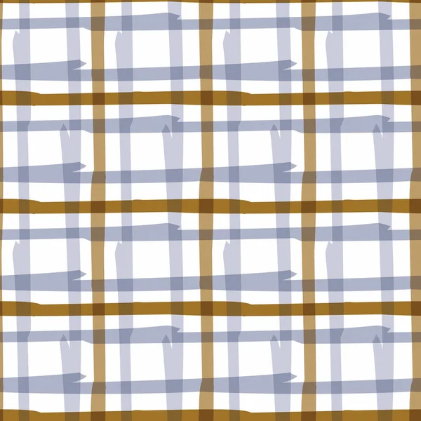 Maskuline Karo nahtlose Muster. Klassisches Retro-Geo-Plaid-Gitter für digitales Sammelalbum-Papier und wiederholbare Männer-Geschenkpapier-Design in Vektorform. — Stockvektor