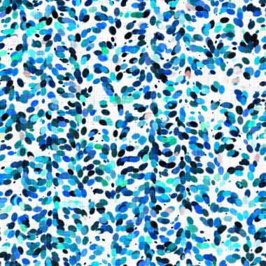 Suluboya düzensiz konfeti lekeli arka plan. Elle boyanmış tuhaf parti karnavalı kusursuz desen. Hoş desenli pamuk parçacıkları..