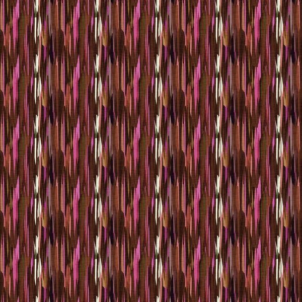Mid century modern stripe fabric 1960s style pattern. Seamless graphic broken line repeat texture. Decorative nature patterned camouflage effect. Printed cotton for soft furnishing and fashion print.