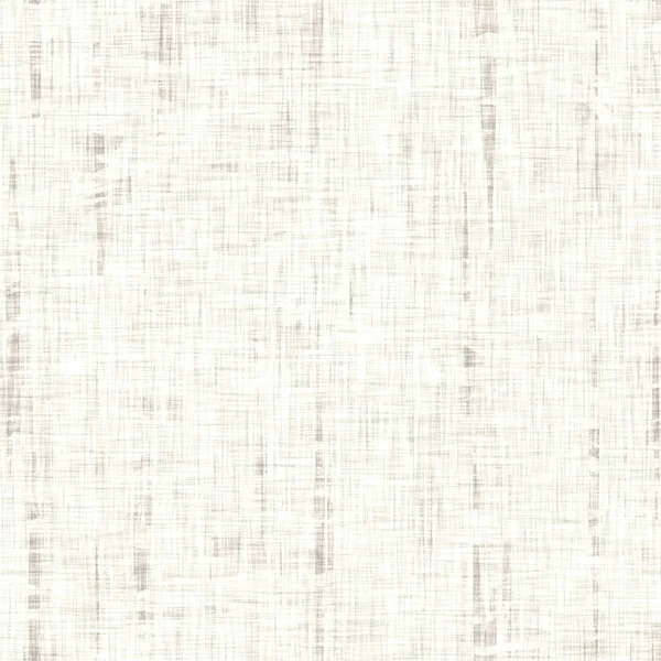 Textura de lino de fondo con mancha moteada. Patrón orgánico irregular rayado sin costuras. Moderno eco textil natural liso para la decoración del hogar. Granja estilo escándalo rústico gris por todas partes imprimir. — Foto de Stock