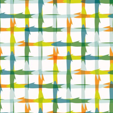 Yaz tropikal geometrik kusursuz desen. Dijital albüm kağıdı için parlak geçmişe dönük coğrafi şekil ve çocuk tasarımını tekrarla. Vektörde eğlenceli erkeksi gömlek tekstil örneği.