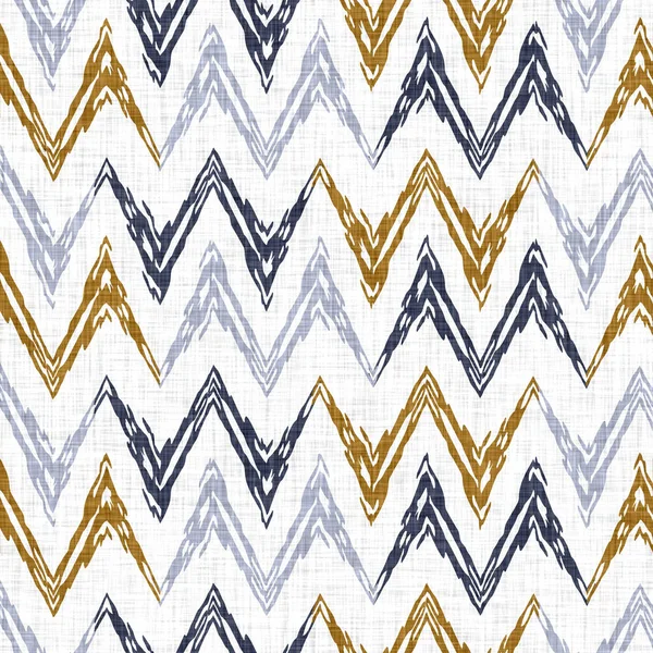 Modèle sans couture en chevron de lin géométrique masculin. Classique rétro forme géo pour le papier scrapbook numérique et reproductible hommes cadeau wrap design — Photo