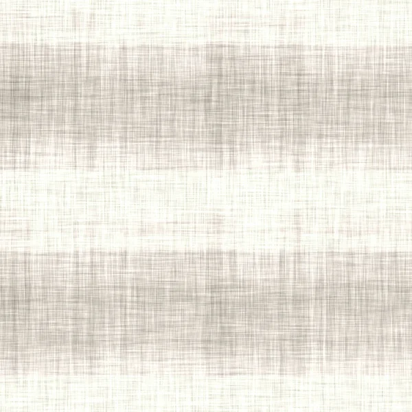 Textura de lino de fondo con raya rota. Patrón orgánico de rayas irregulares sin costura. Moderno eco textil natural liso para la decoración del hogar. Granja estilo escándalo rústico gris por todas partes imprimir. — Foto de Stock