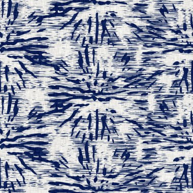  İndigo boyalı kumaş desenli çiçek deseni. Kusursuz tekstil kumaş boyası baskıya dayanıklıdır. Japon kimono bloğu baskısı. Yüksek çözünürlüklü batik etkisi tekrarlanabilir kumaş parçası. 