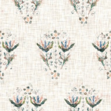 El yapımı gri çiçek motifli keten kumaş. Kaprisli bahçe pürüzsüz desen. Ev dekorasyonu için modern bahar karalama ürünleri. Her yerde botanik scandi tarzı rustik ekolojik eko-ekru var.
