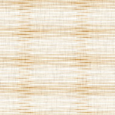 Kırık çizgili çarşaf dokusu. Organik düzensiz çizgili, pürüzsüz desen. Ev dekorasyonu için modern düz 2 tonlu bahar tekstili. Çiftlik evi tarama stili rustik turuncu her yerde..