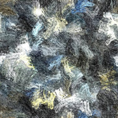 Kusursuz tekstil benekli keçeli kumaş. Kürklü yumuşak malzeme modeli arka planı. Grunge kabataslak renk sahte kumaş baskısı. 