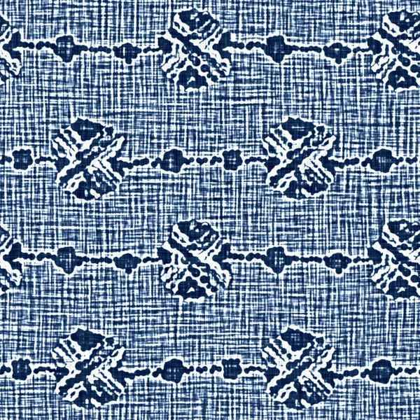 Textura de efecto jean azul lavado ácido con fondo de línea de rayas decorativas. Tela de tela de moda textil denim sin costuras por toda la impresión. —  Fotos de Stock