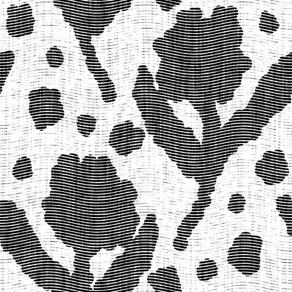 Flor sin costuras negro blanco tejido arenque estilo textura. Patrón monocromo de dos tonos 50. Efecto de tejido textil moderno. Línea rota masculina repetición jpg print. — Foto de Stock