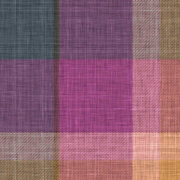 Tricoter le motif de fond à carreaux de laine. Traditionnel effet de texture de point fait main à damier chaud. Tissu effet tweed masculin sans couture. Melange hiver tartan partout imprimer. — Photo