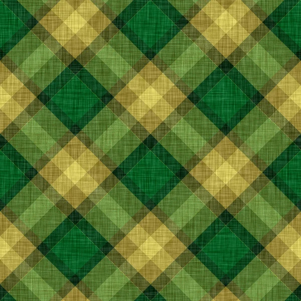 Woven argyle plaid background weave pattern. Traditional diamond checked decor linen texture effect. Seamless soft furnishing cloth fabric. Melange Scottish winter tartan all over print — Stock Photo, Image