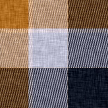 Geleneksel gingham ekose kumaş dokusu. Kusursuz kış tarzı kareli kumaş. İngiliz çiftlik evi yünlü yünlü erkeksi arka plan yüksek çözünürlüklü yünlü kumaş örneği.