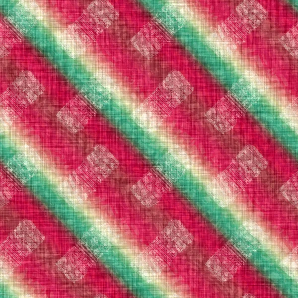 Bande mélangée diagonale laver le fond. Linge de maison de ferme peint à la main motif sans couture. Textile chic et minable moderne pour la décoration de la maison d'été de printemps. scandale pastel décoratif partout imprimer. — Photo