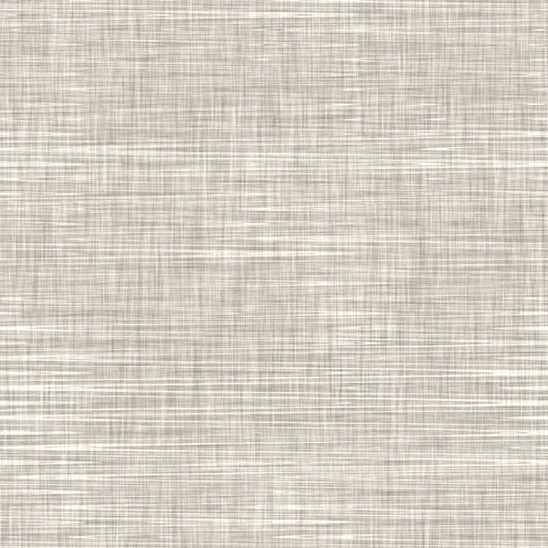 Textura de lino de fondo con raya rota. Patrón orgánico de rayas irregulares sin costura. Moderno eco textil natural liso para la decoración del hogar. Granja estilo escándalo rústico gris por todas partes imprimir. — Foto de Stock