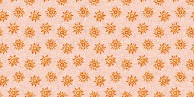 Serbest çocuk yuvası güneş ışığı yaz pankartı. Parlak turuncu güneşli gökyüzü pürüzsüz sınır. 