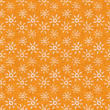 Serbest çocuk yuvası güneş ışığı yaz arkaplanı. Parlak turuncu güneşli gökyüzü pürüzsüz desen. 