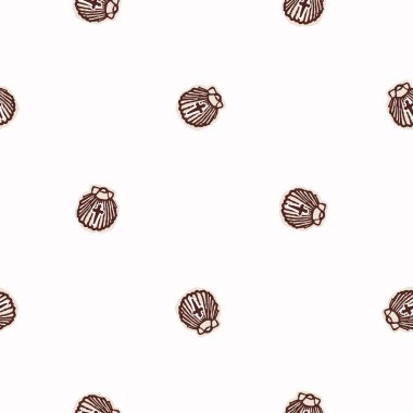  Aziz James büyük haç. İspanya, Avrupa 'daki Santiago de Compostela Camino hac yolu için ikonik hacı kabuğu. Dini Hristiyan seyahatleri için siyah ve beyaz motifin kusursuz vektör deseni.