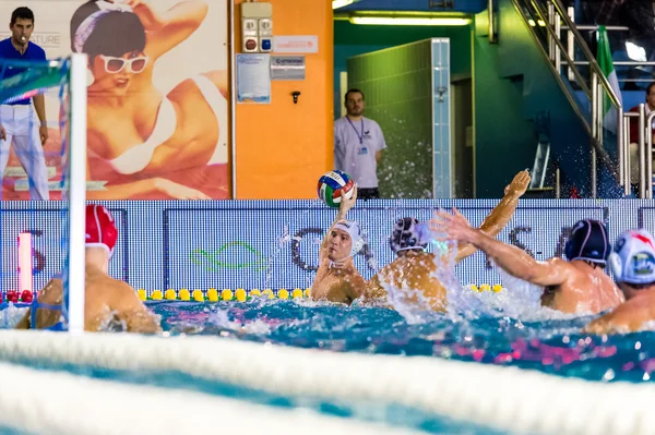 FIN Uomo Regolare Stagione Pallanuoto Fotografia Stock