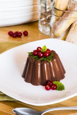 Çikolatalı puding