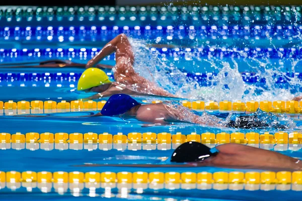 Estilo libre hombres competencia — Foto de Stock